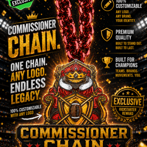 Crowned Champs Commissioner Chain $50