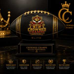 Crowned Champs Championship Signature Football $25